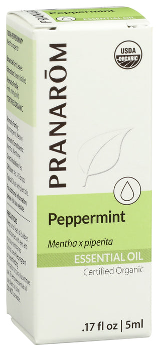 Peppermint Essential Oil, Org, 5 ml