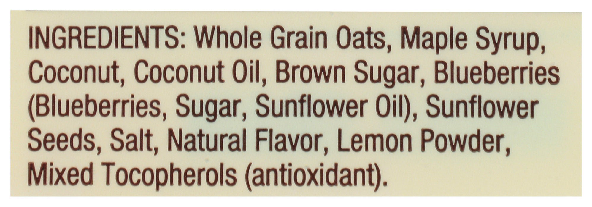 Lemon Blueberry Homestyle Granola, GF, 11 oz