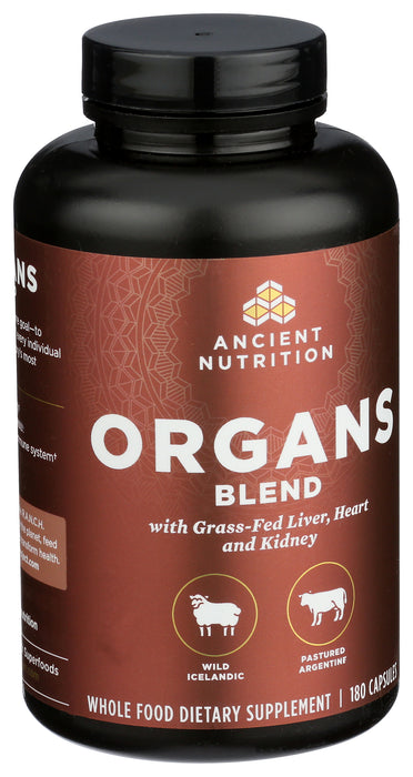 Grass-Fed Organs Blend, 180 cap