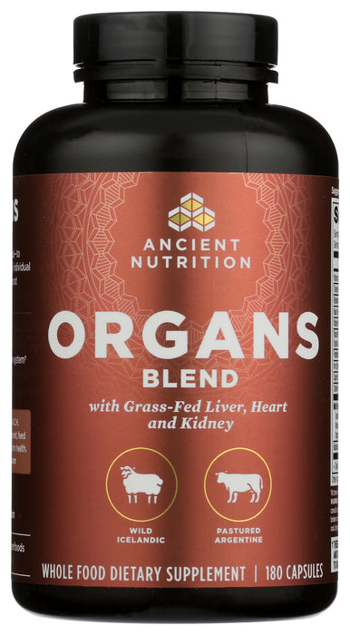 Grass-Fed Organs Blend, 180 cap