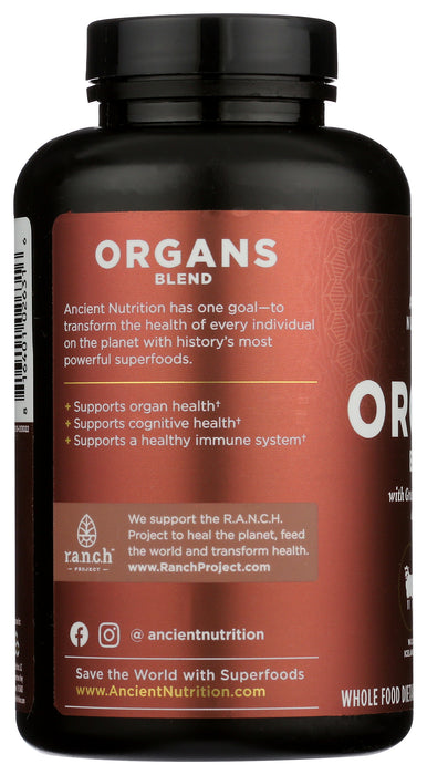 Grass-Fed Organs Blend, 180 cap