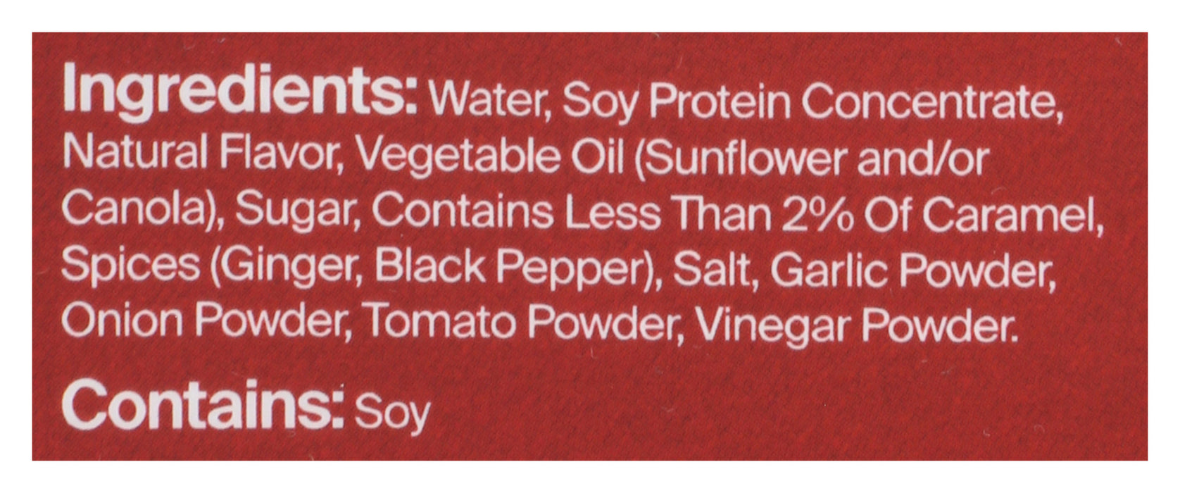 Teriyaki Plant Chicken Pieces, GF, 8 oz