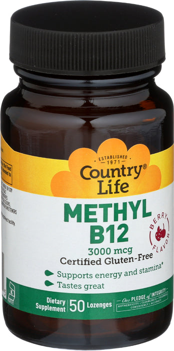 Methyl B12 3000mcg, 50loz