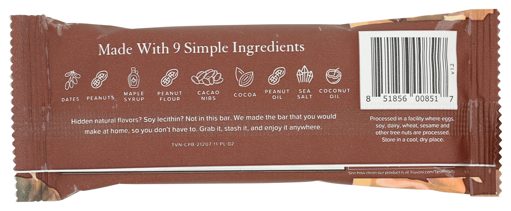 The Only Bar, Chocolate Peanut Butter, Org, 1.76 oz