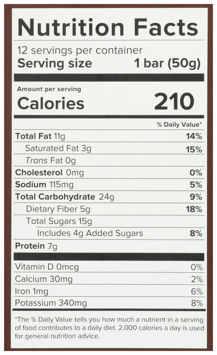 The Only Bar, Chocolate Peanut Butter, Org, 1.76 oz