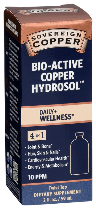 Copper Hydrosol 10ppm, Twist Top, 2 floz