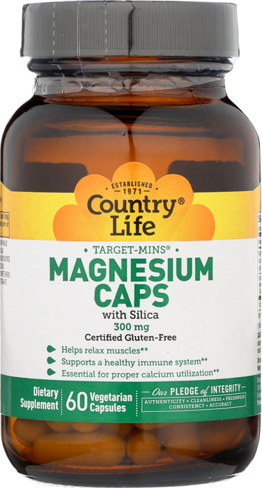 Magnesium 300mg, Target Mins, 60vcap