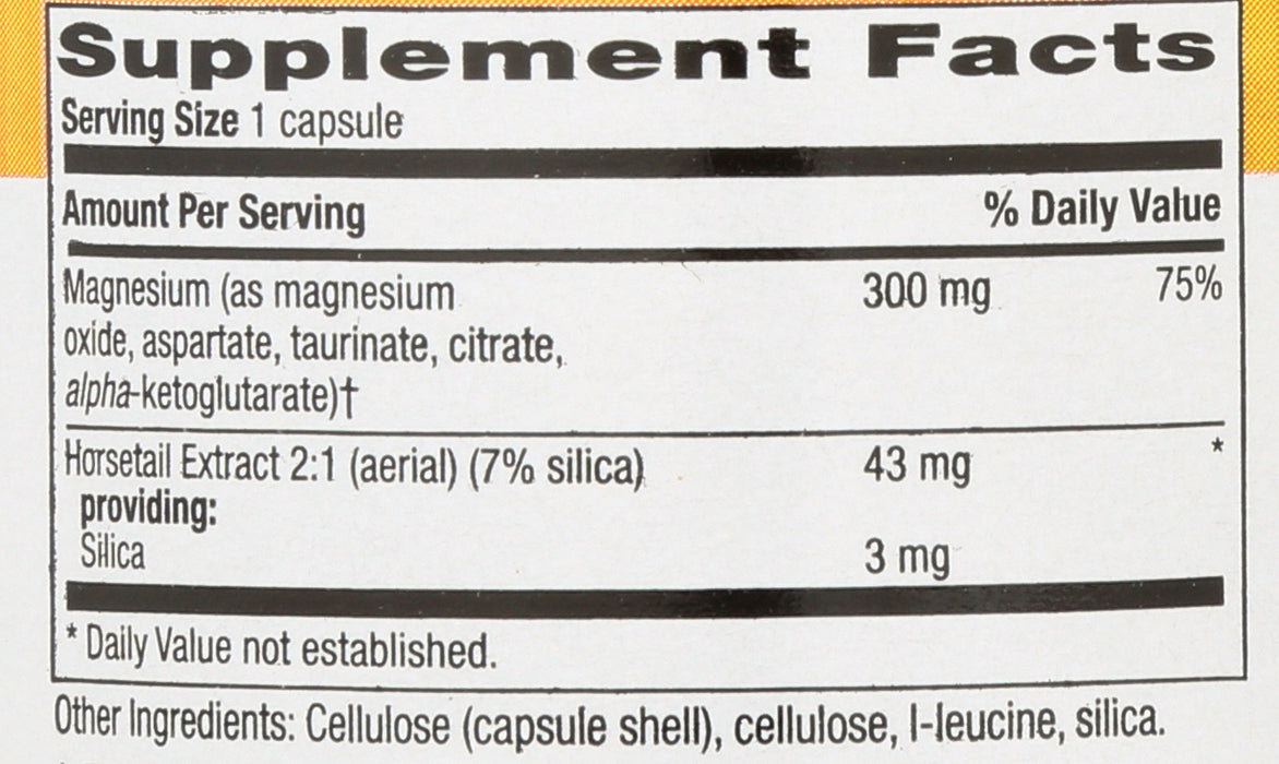 Magnesium 300mg, Target Mins, 60vcap