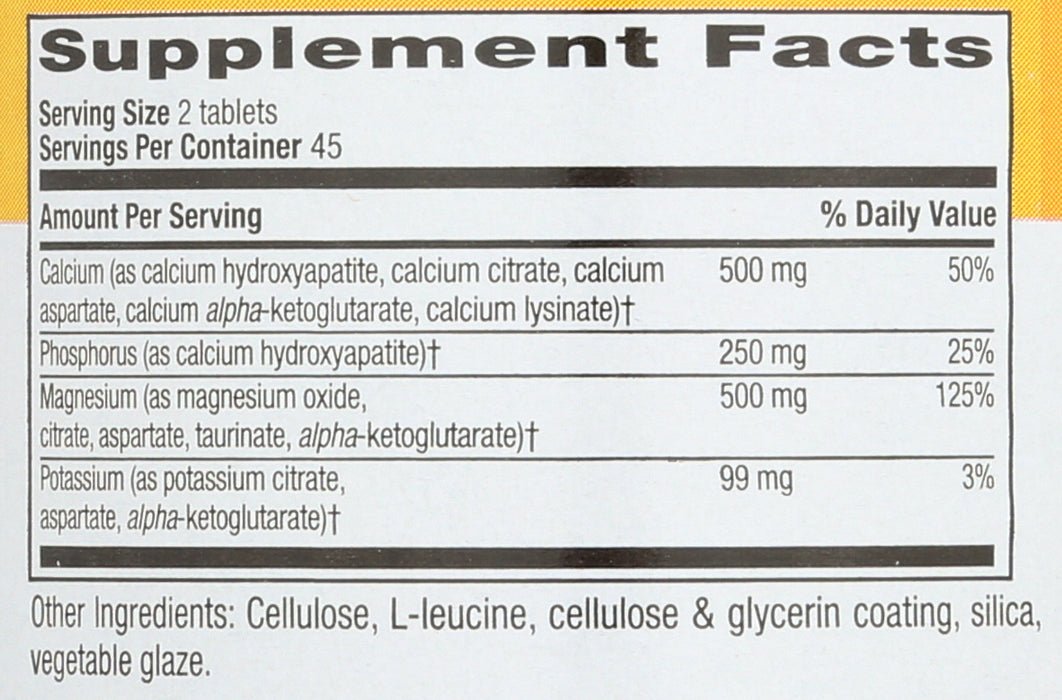 Cal-Mag-Potas, Target Mins, 90tab