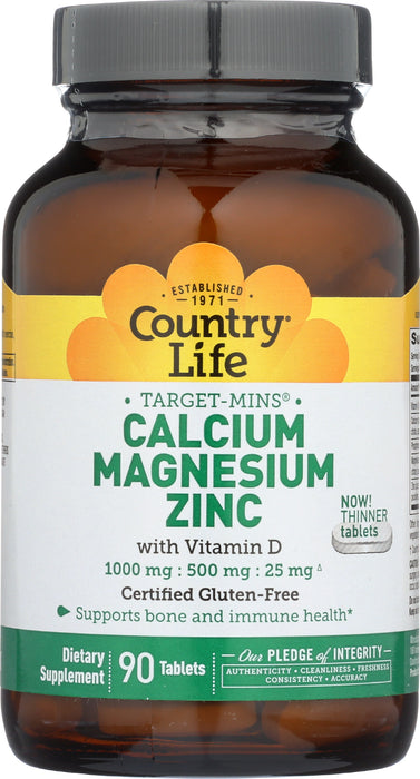 Cal- Mag- Zinc, Target Mins, 90tab