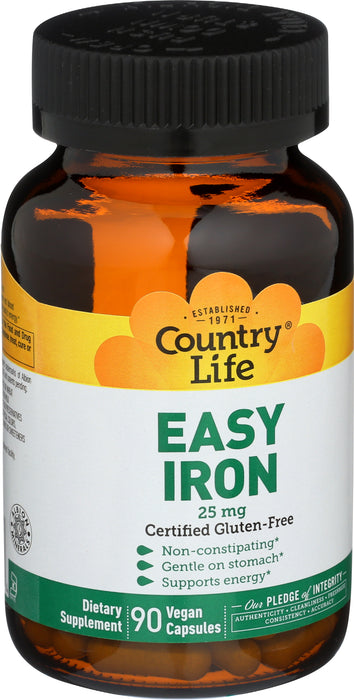 Easy Iron, 25mg, 90vcap