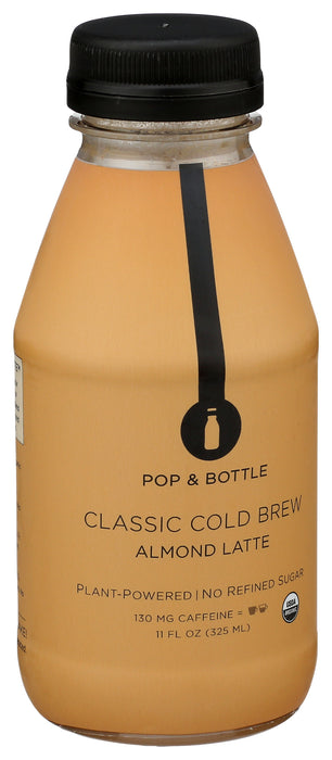 Classic Cold Brew Almond Latte, Org, 11 floz