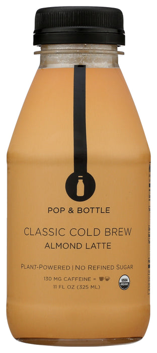 Classic Cold Brew Almond Latte, Org, 11 floz