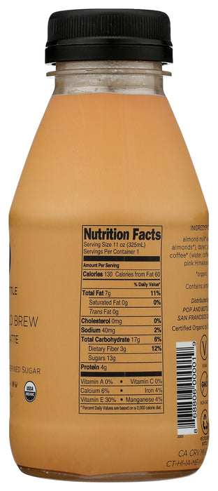 Classic Cold Brew Almond Latte, Org, 11 floz