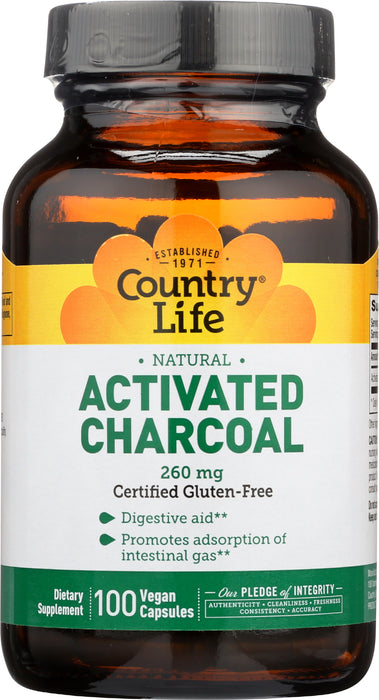 Activated Charcoal, 100cap