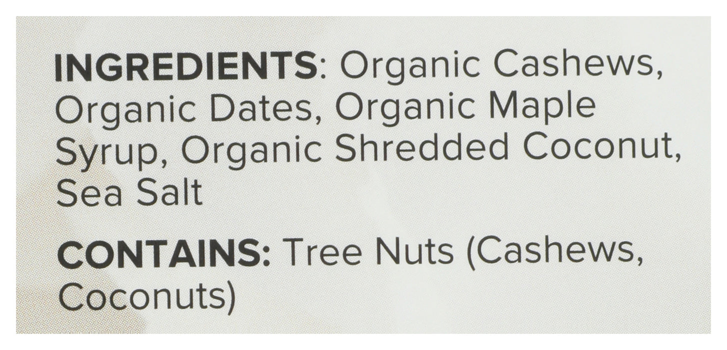 The Only Bar, Coconut Cashew, Org, 1.76 oz