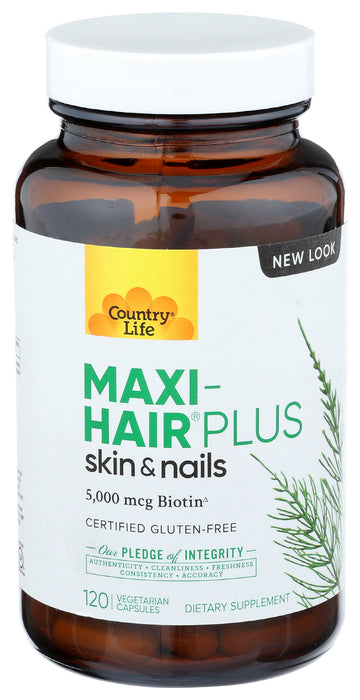 Maxi Hair Plus Biotin, 120cap