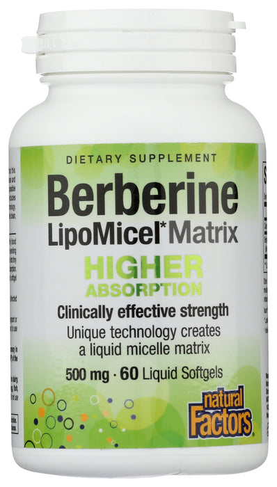 Berberine LipoMicel 500mg, 60 sgel