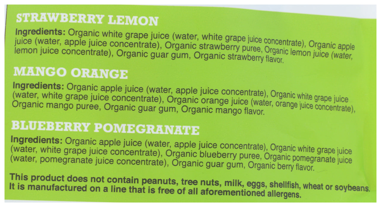 Superfruit Freezie 10pk, Org, 13.5 floz