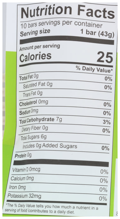 Superfruit Freezie 10pk, Org, 13.5 floz