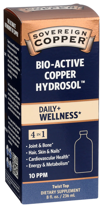 Copper Hydrosol 10ppm, Twist Top, 8 floz