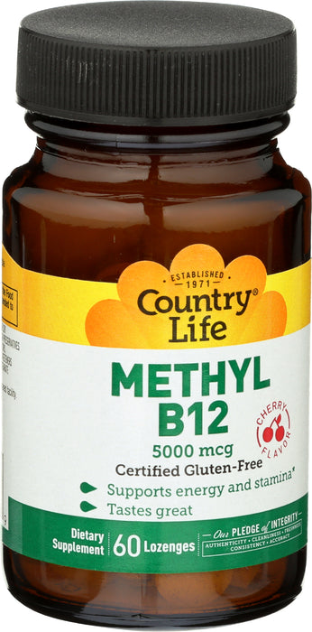 Methyl B12 5000mcg, 60loz