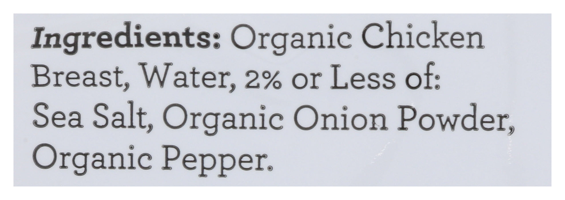 Thick Carved Oven Roasted Chicken Breast, Org, 6 oz