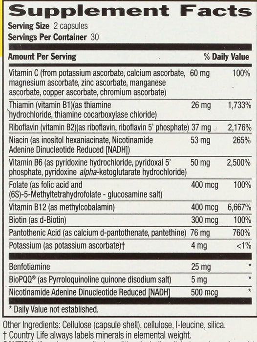 Coenzyme B comp Adv, 60vcap