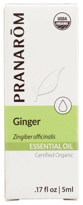 Ginger Essential Oil, Org, 5 ml