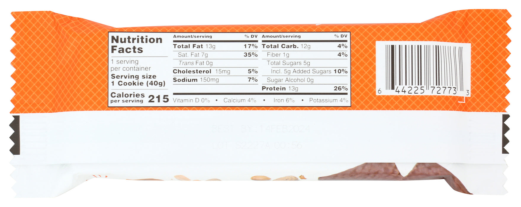 Peanut Butter Fudge Protein Energy Bar, 1.4 oz