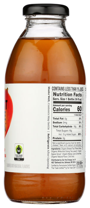 Mango White Tea, Org, 16 fl oz