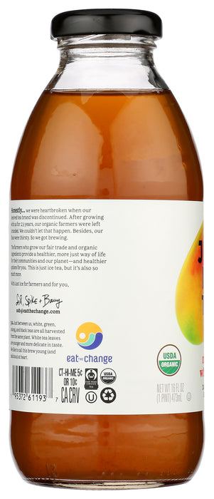 Mango White Tea, Org, 16 fl oz