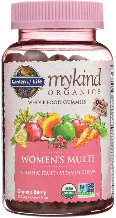 mykind Organics Women's Multi, 120 vgummy