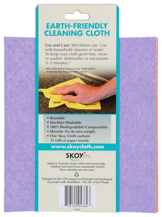 Sponge Cloth Biodegradable 4pk, ea.