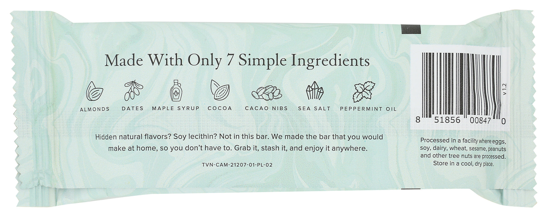 The Only Bar, Mint Chocolate, Org, 1.76 oz