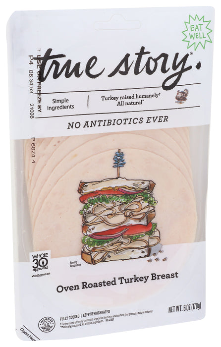 Oven Roasted Turkey Breast, 6 oz