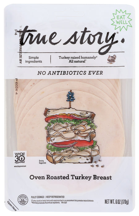 Oven Roasted Turkey Breast, 6 oz