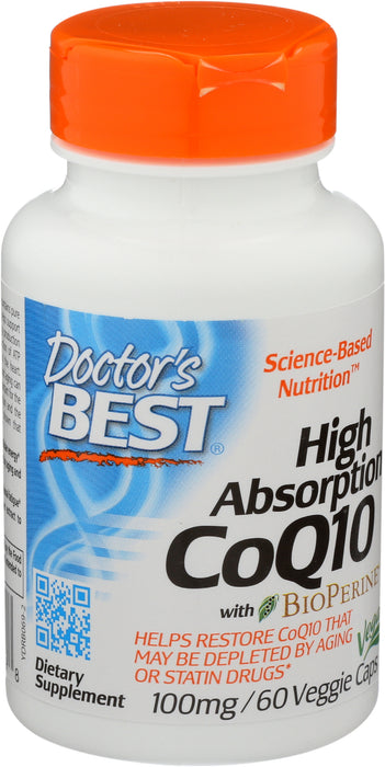 CoQ10, Hi Absorption 100mg, 60 vcap