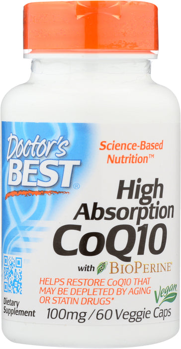 CoQ10, Hi Absorption 100mg, 60 vcap