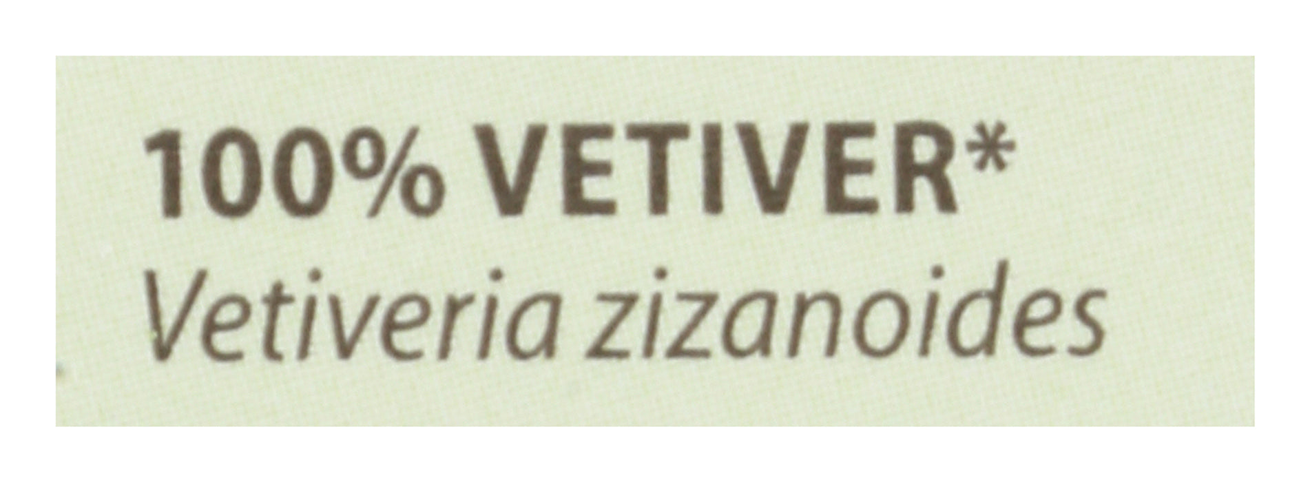 Vetiver Essential Oil, Org, 5 ml