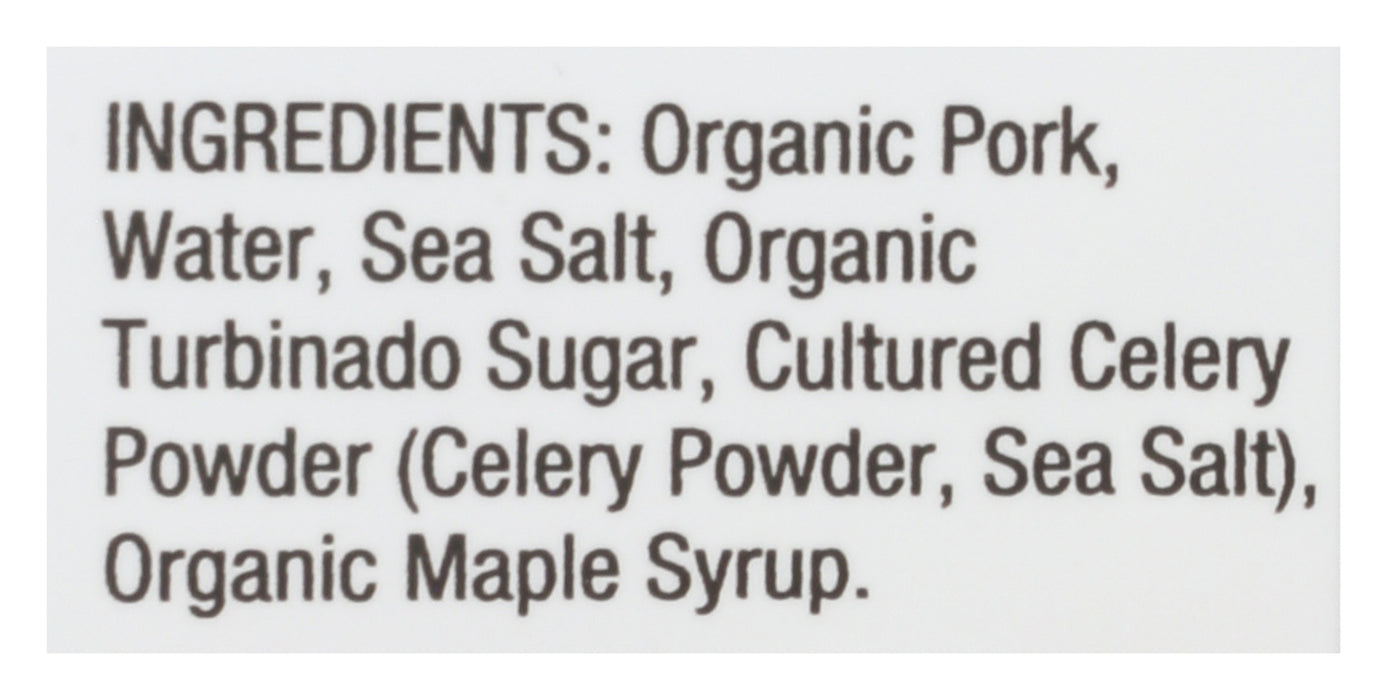 Applewood Smoked Uncured Bacon, Org, 8 oz