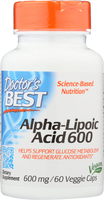 Alpha Lipoic 600mg, 60 vcap