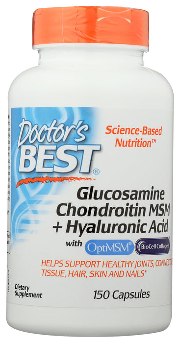 Glucosamine Chondroitin + HA with optiMSM, 150 cap