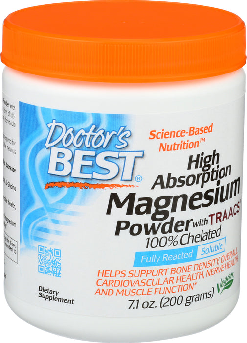 Magnesium Powder Chelated, 200 gm/7.1 oz