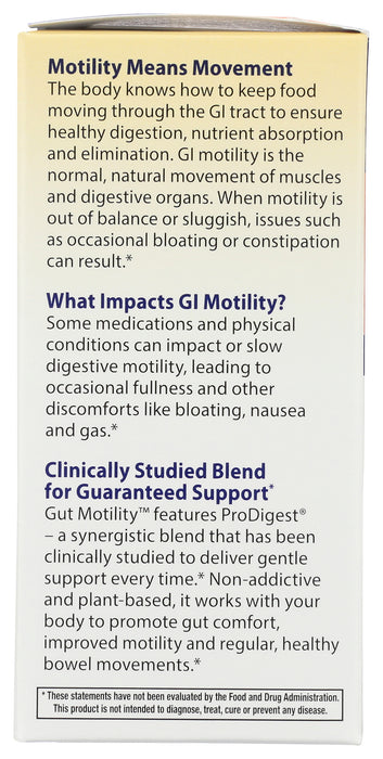 Gut Motility, 30 cap