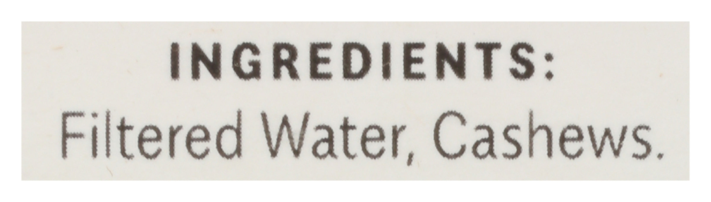 Cashew Milk, Unsweetened, 32 floz