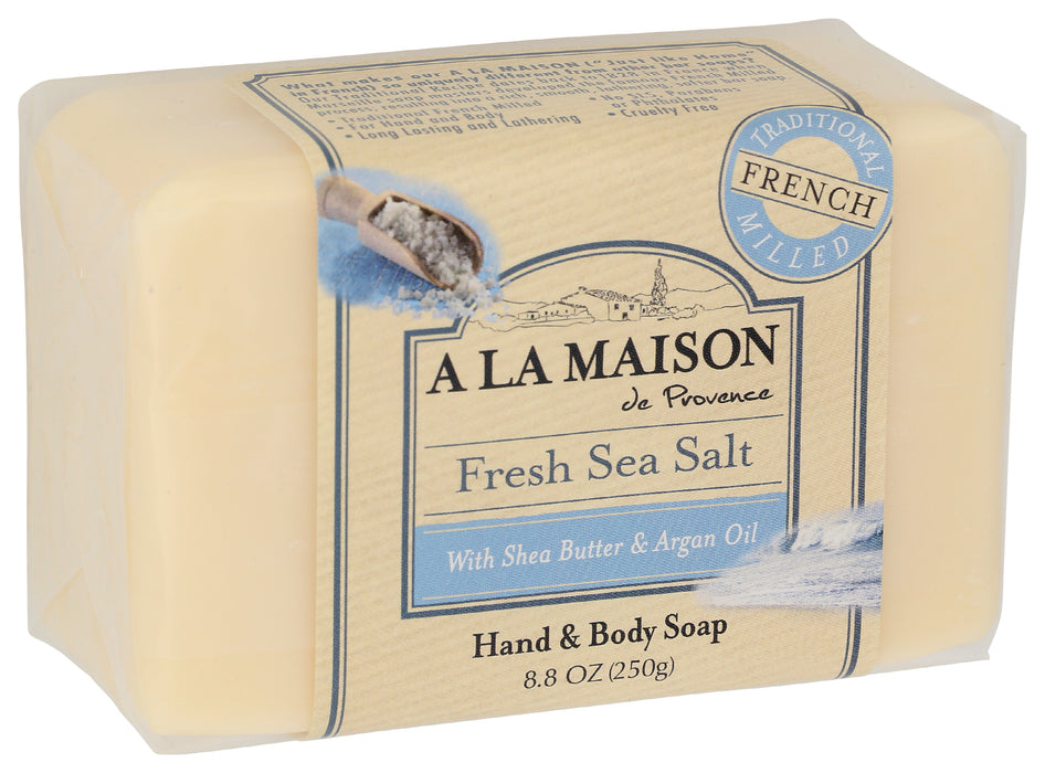 Fresh Sea Salt Shea Butter & Argan Oil Bar Soap, 8.8 oz