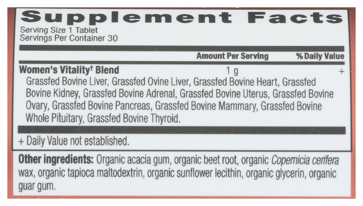 Women's Vitality, Once Daily, 30 tab