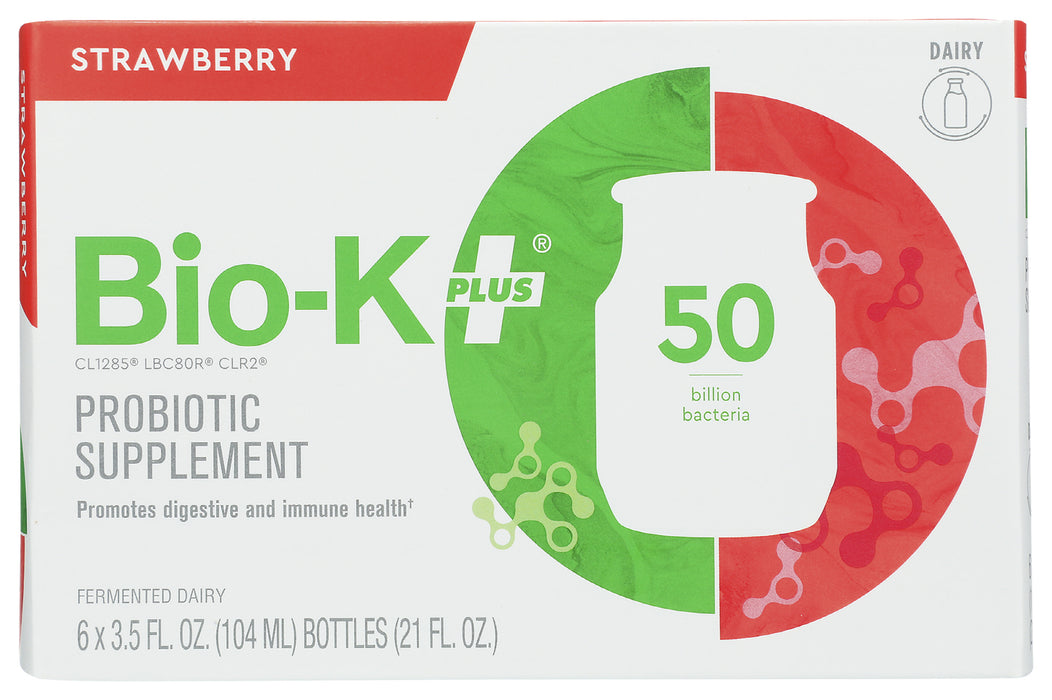 Probiotic Shot 50B, Strawberry, 6/3.5 fl oz