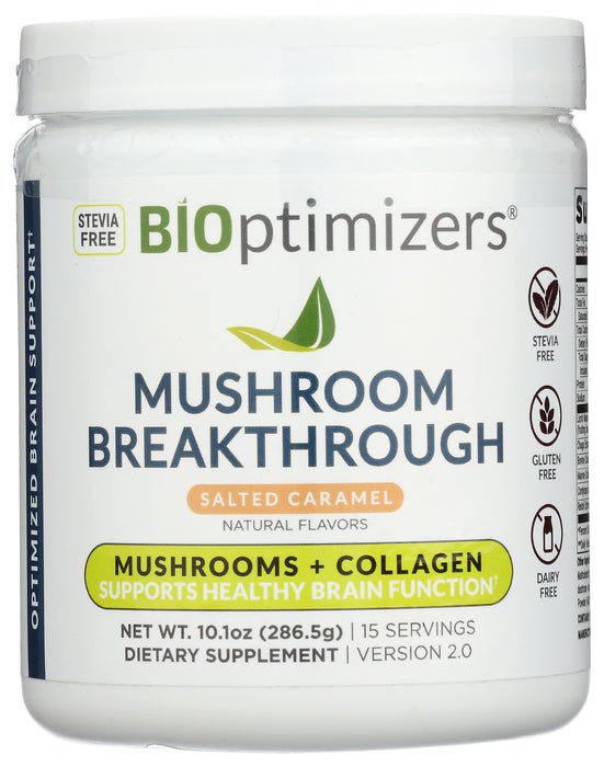 Mushroom Breakthrough, Salted Caramel, 15 serv / 10.1 oz